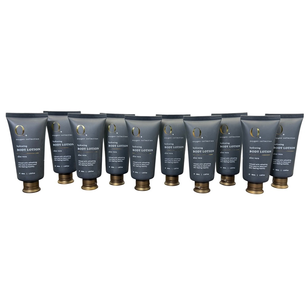 O2 Oxygen Collection Travel Size Hydrating Body‎ Lotion 1.35 fl oz Aloe Vera 10